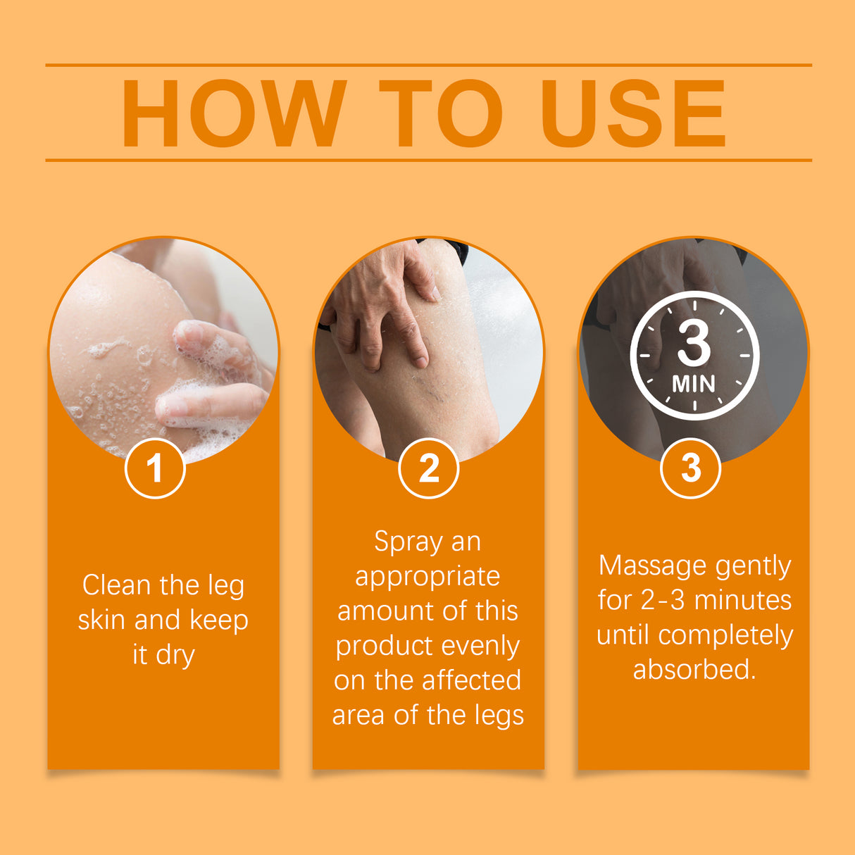 Bee Venom Leg Treatment Spray, Daily Relief Of Leg Curvature Discomfort Leg Treatment Spray - V.I.P Digital Presence