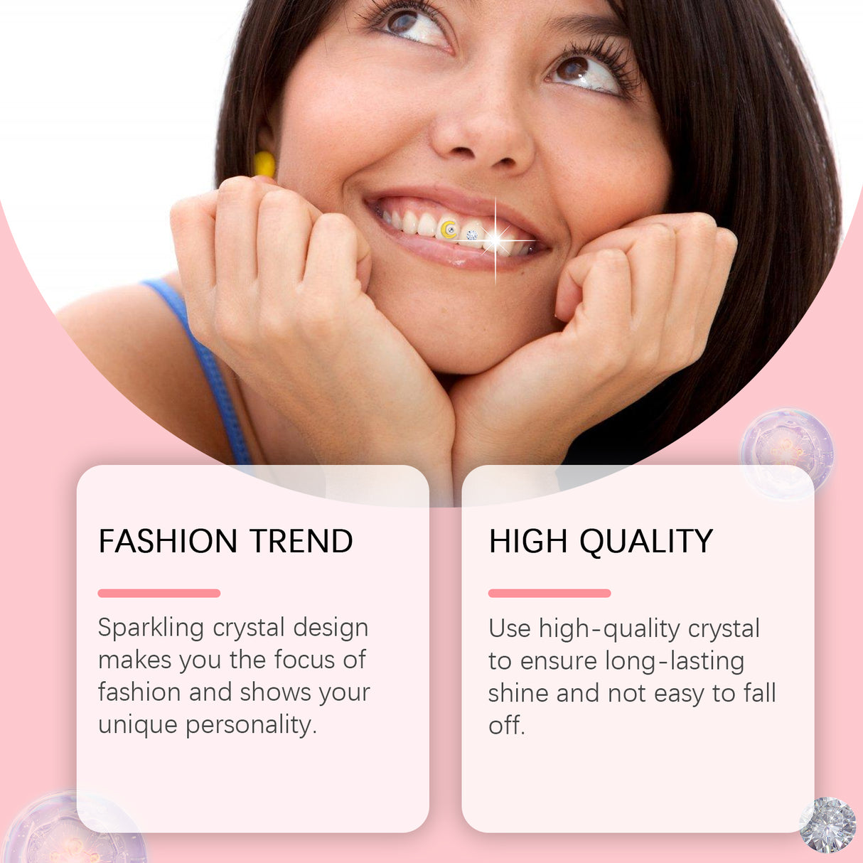 Crystal Dental Drill, Personality Sparkle Stylish Dental Accessories Enhance Smile Easily Use Decorative Dental Drill - V.I.P Digital Presence