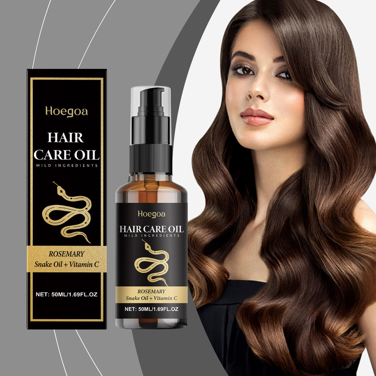 Hair Care Oil Rosemary Gentle Moisturizing Hair Care Soft Nourishing Hydrating Hair Care Essential Oil - V.I.P Digital Presence