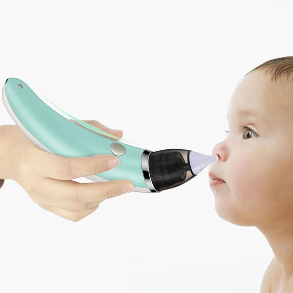 Baby Nasal Aspirator Electric Safe Hygienic Nose Cleaner With 2 Sizes Of Nose Tips And Oral Snot Sucker - V.I.P Digital Presence