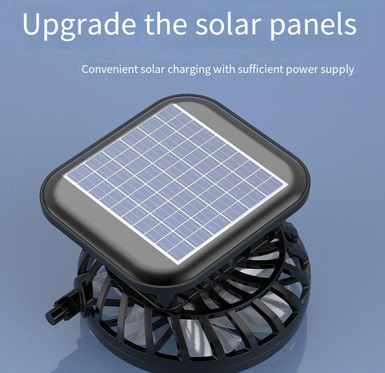 Camper Solar Fan Hat Fishing Hat Men's Outdoor Mountaineering UV Protection Sunshade Fishing Hat with Fan - V.I.P Digital Presence