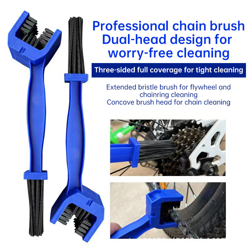 Cleaning Brush, Ideal for motorcycle & bicycle chain and electric car flywheel maintenance, a practical bike accessory. - V.I.P Digital Presence