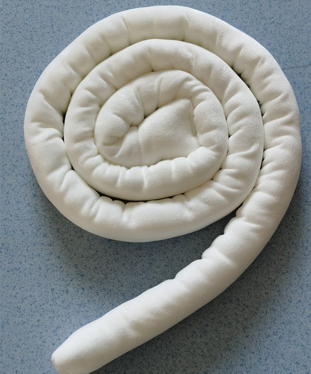 Anti-Collision Strip Single 5cm Thick Suede Cotton Bed Crib DIY Winding