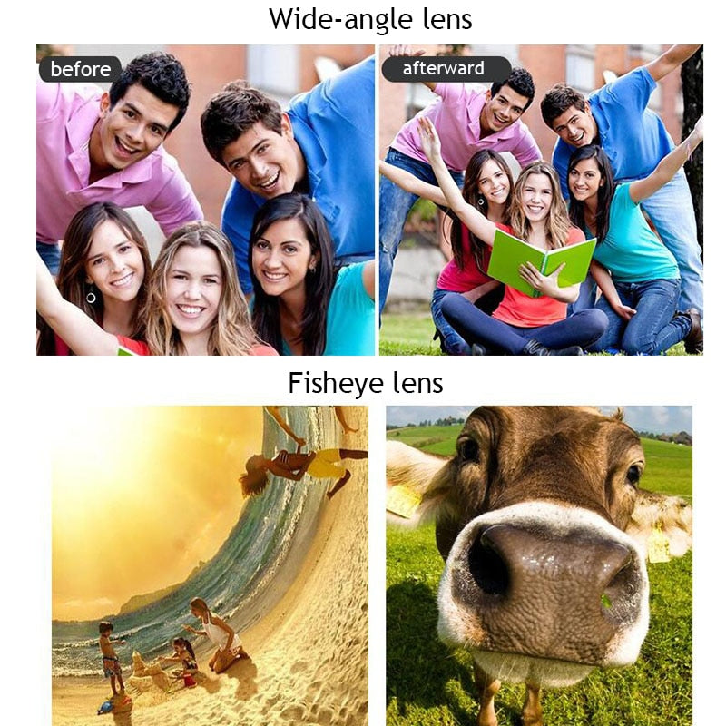 4 In 1 Telescope lense Mobile Phone Case for Iphone x 8plus 7 plus 6 plus 8 7 6s Camera lenses Outdoor Hunting - V.I.P Digital Presence