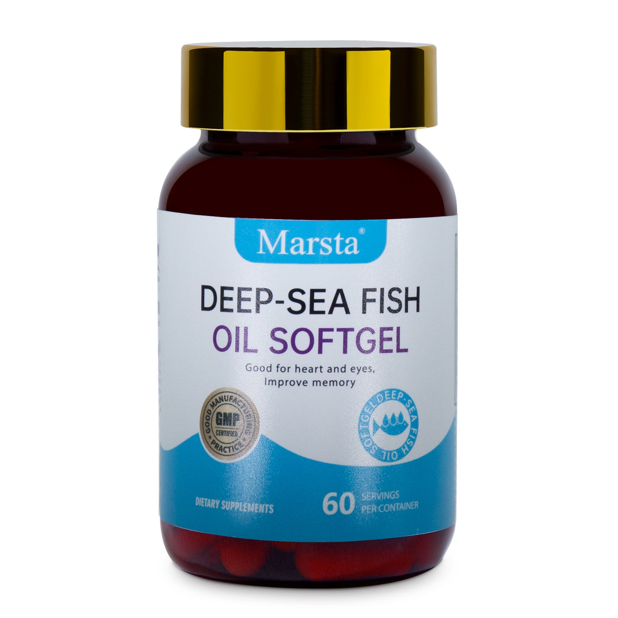 Deep sea fish oil soft capsules with high concentration concentration - V.I.P Digital Presence