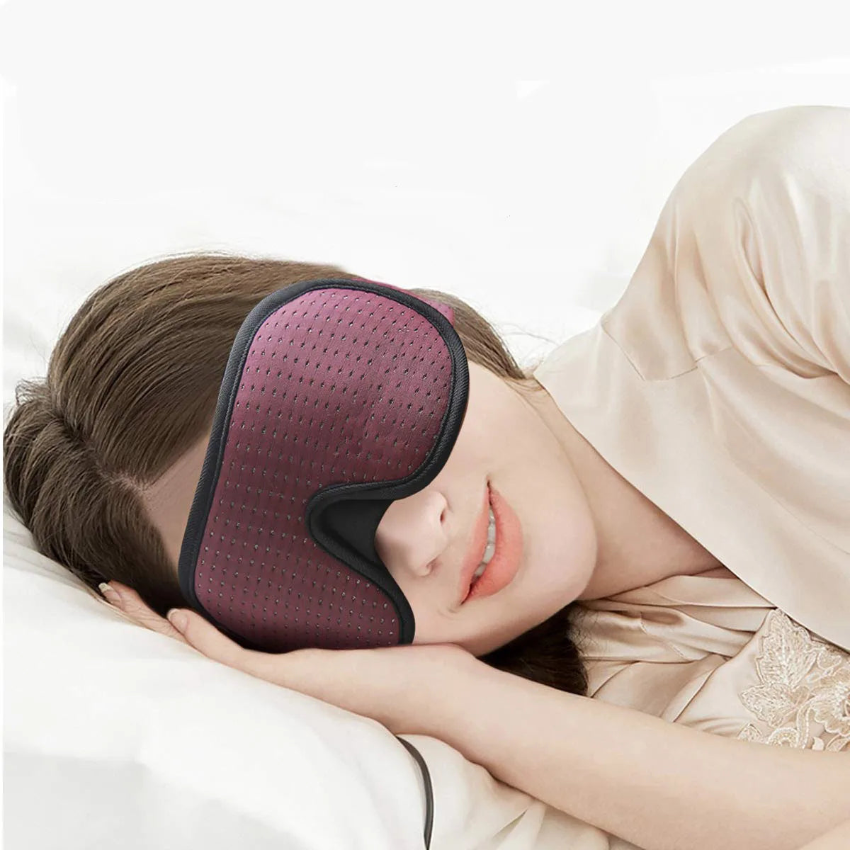 3D Sleeping Mask Block Out Light Soft Padded Sleep Mask For Eyes Slaapmasker Eye Shade Blindfold Sleeping Aid Face Mask Eyepatch - V.I.P Digital Presence