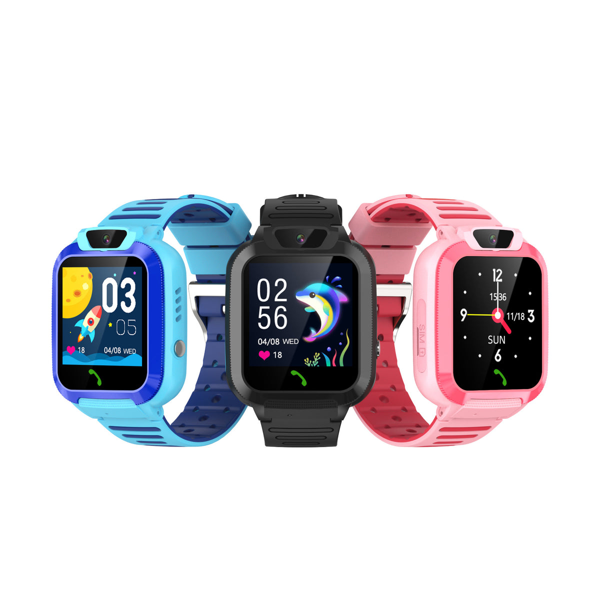 H11 Full Network 4G Video Game GPS Positioning Q12 Elementary School and Children's Phone Watch Lightweight - V.I.P Digital Presence