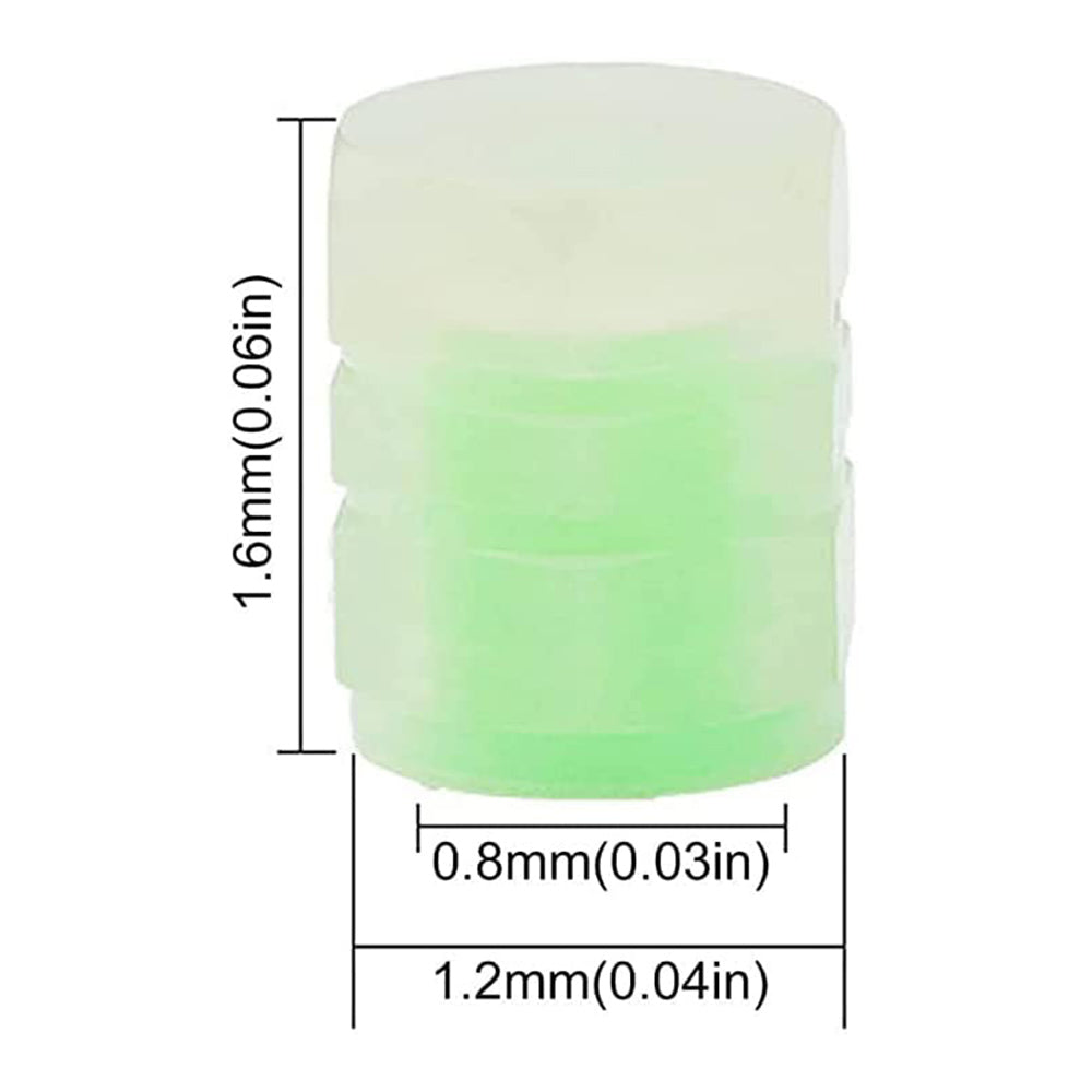 Car Tire Luminous Valve Cap Car With Electric Vehicle Motorcycle Air Nozzle Cover Luminous Valve Core Cover Tire Universal