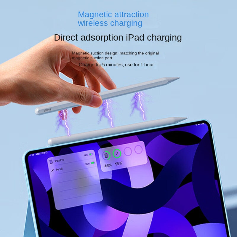 Apple Pencil Capacitive Pen Third Generation Suitable for Tablet Touchpen Apple iPad Magnetic Charging Handwriting Pen - V.I.P Digital Presence