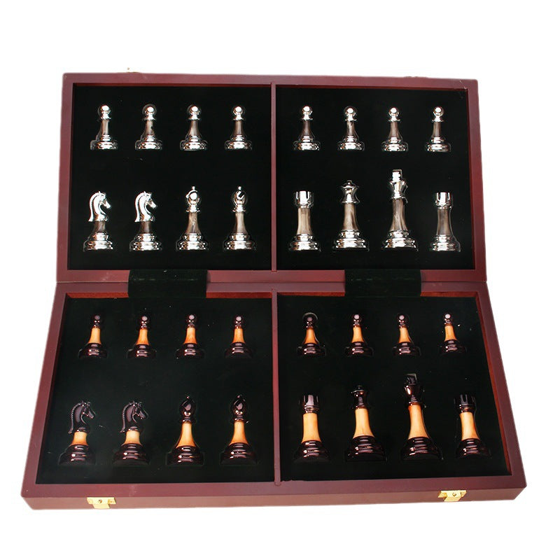 International Chess Metal Acrylic Imitation Jade Set Gift Chess Board Chess Table Western Chess Chess Pieces - V.I.P Digital Presence