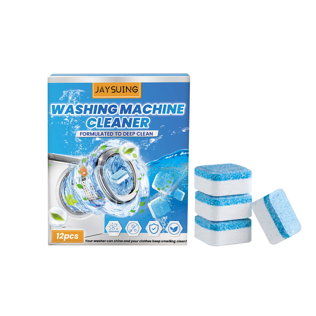 Washing Machine Cleaning Tablets, Rotary Wave Wheels For Household Washing Machine Slots Clean Odors And Dirt - V.I.P Digital Presence