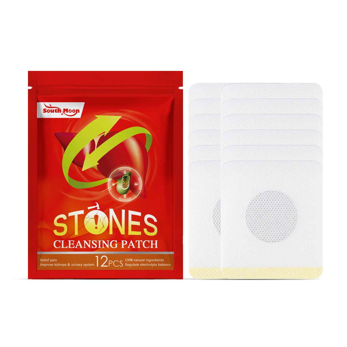 Stones Cleansing Patch, Relieve Physical Discomfort Care Relax Body And Mind Health Care Belly Button Patch - V.I.P Digital Presence