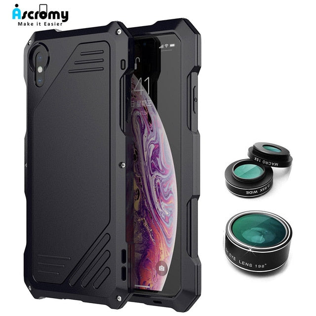 For iPhone XS Max Lens Kit Case Fisheye Macro Wide Angle - V.I.P Digital Presence