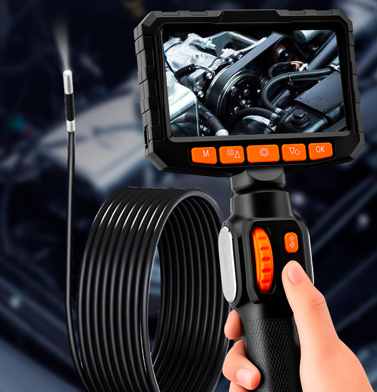 Endoscope auto repair engine carbon deposition detection industrial pipeline inspection 360 degree steering waterproof - V.I.P Digital Presence