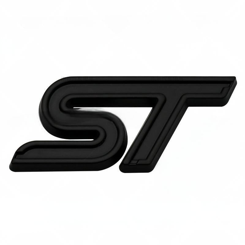 3D metal car stickers, ST badges, badges, decals, Ford Focus 2, 3, Mondeo, FI.C. Kuga, Mk1, Mk2, Mk3, Mk7 front grille decoratio - V.I.P Digital Presence