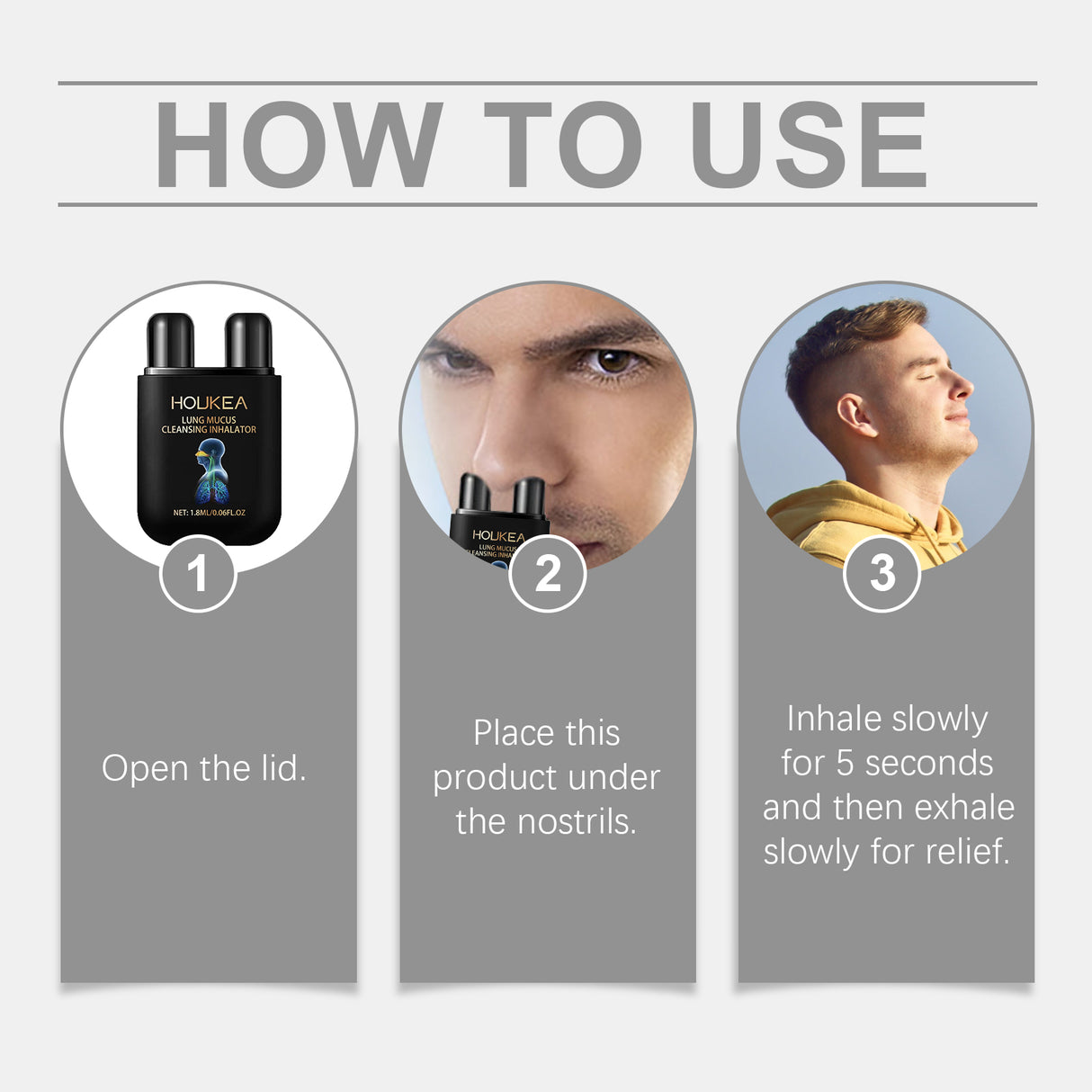 Body Cleanser Inhaler Gently Cleanses Nose Comfort Nose Body Relieves Discomfort Caregiver - V.I.P Digital Presence