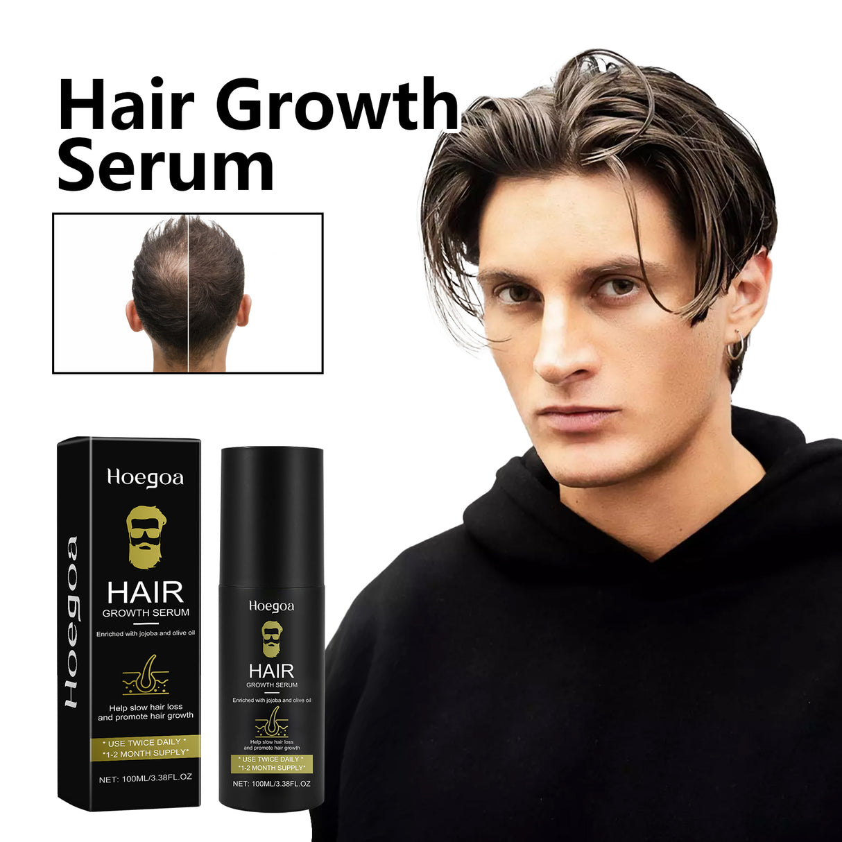 Hair Conditioner For Men, Hair Protection Hair Repair Nutrition Moisturizing Thick Scalp Massage Treatment - V.I.P Digital Presence