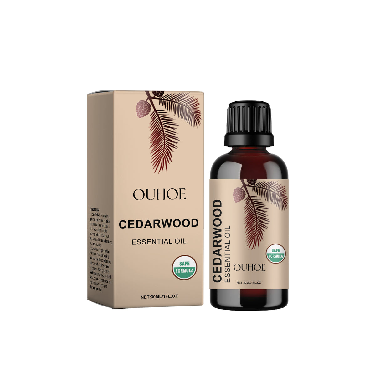 Cedar Soothing Essential Oil, Moisturizing And Soothing Balance Delicate Niche Fragrance Massage Oil