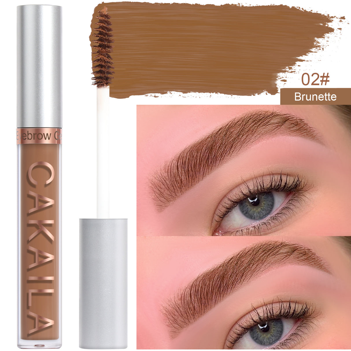 CAKAILA Eyebrow tint matte non smudge coloring long lasting eyebrow styling - V.I.P Digital Presence