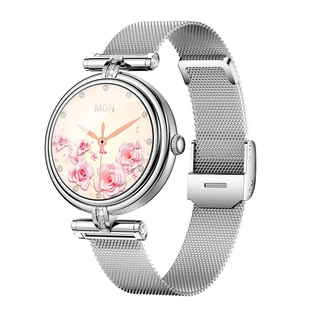 AK62 Smart Watch Women 1.09 Inch HD Screen Custom Watch Face Sports Fitness Tracker Bluetooth Call Lady Smartwatch 2024 - V.I.P Digital Presence