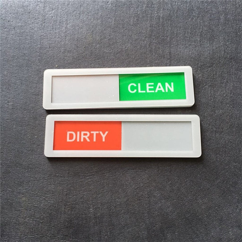 Room Cleaning Tips Cleanliness Signs Hotel Magnetic Signs Dishwasher Decoration Notice Board Clean Dirty Sign Home Room Decor - V.I.P Digital Presence