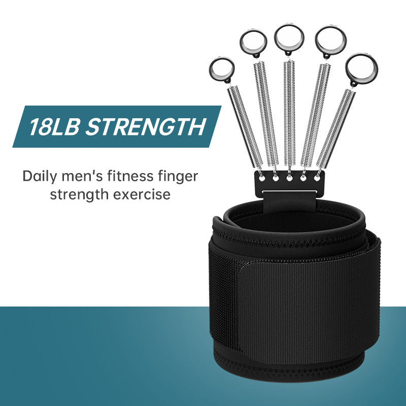 Stainless steel spring finger trainer exercise wrist tension equipment finger rehabilitation enhancer flexion and extension fing - V.I.P Digital Presence