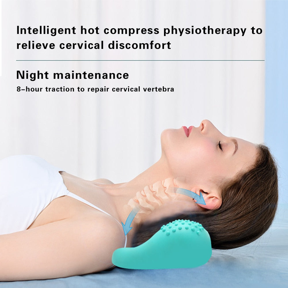 Cervical Spine Massager Massage Pillow Traction Correction Neck Protector To Relieve Shoulder And Neck Pain Hard Repair Pillow