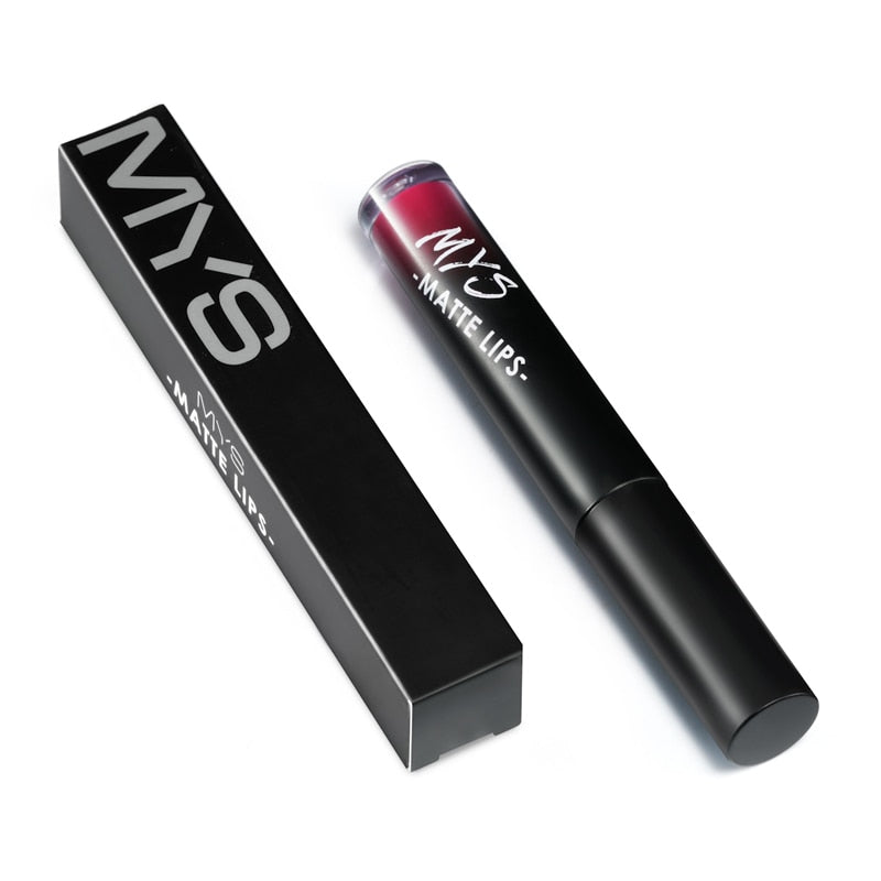 MYS Brand Makeup Matte Liquid Lipstick Tint Waterproof Make Up Long Lasting Lip Stick Nude Lip Gloss Cosmetics Batom - V.I.P Digital Presence