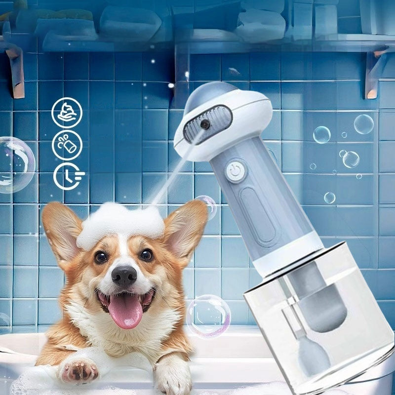Pet Cleaning Bathing Automatic Pet Shower Foaming Machine Cat Dog Bath Solution Foaming Machine Electric Bubble Machine - V.I.P Digital Presence