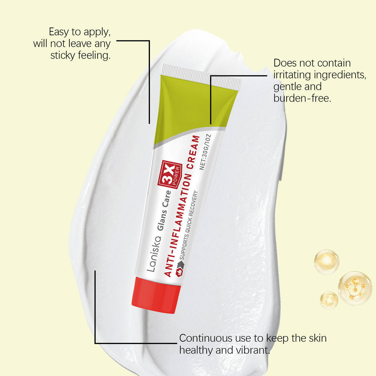 Men's Care Cream Men's Daily Maintenance Relief Discomfort Moisturizing Moisturizing Skin Repair Cream - V.I.P Digital Presence