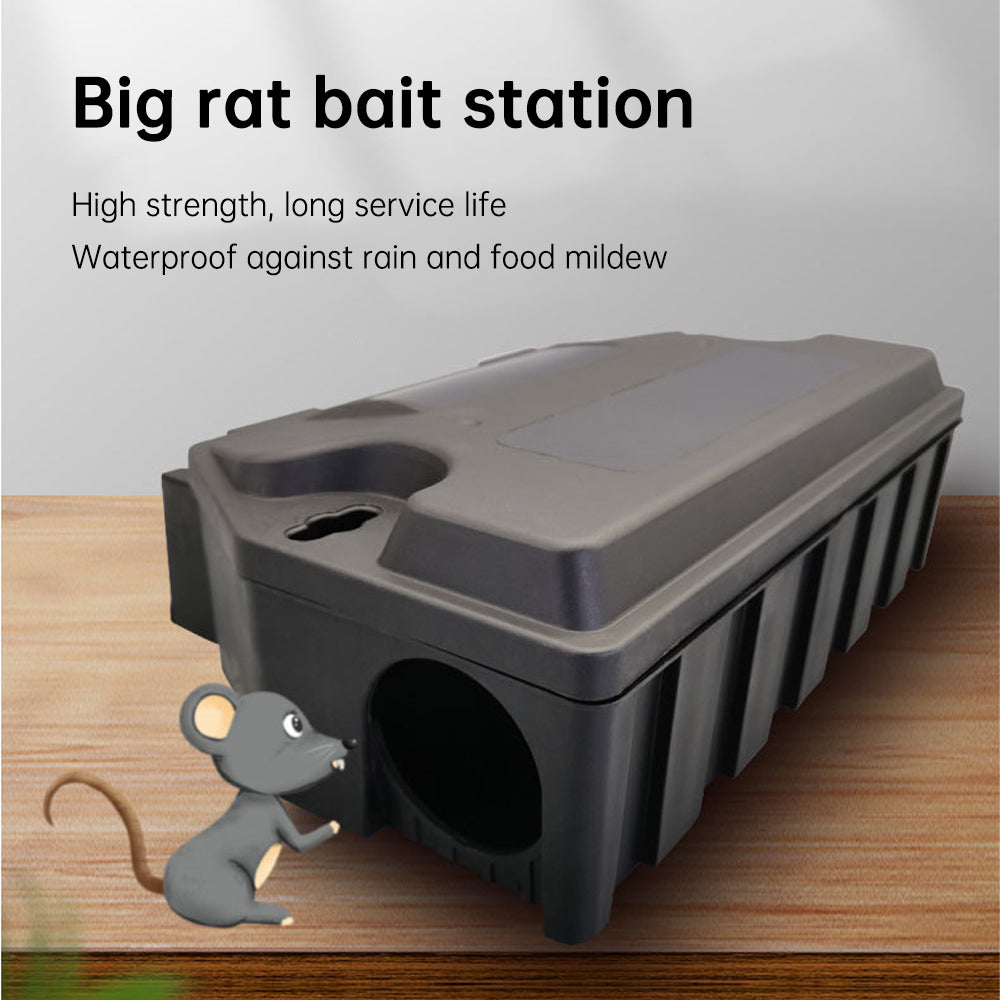 Rat Bait Station Outdoor Rat Trap Outdoor with Key Eliminates Rats Fast. Keeps Children and Pets Safe Indoor Outdoor (Bait not Included) - V.I.P Digital Presence