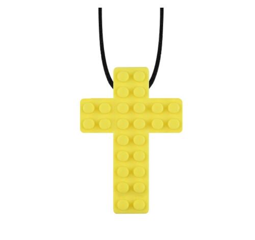 Building block gum manufacturers wholesale mother infant cross-border children's silicone gum sensory molar stick baby silicone gum