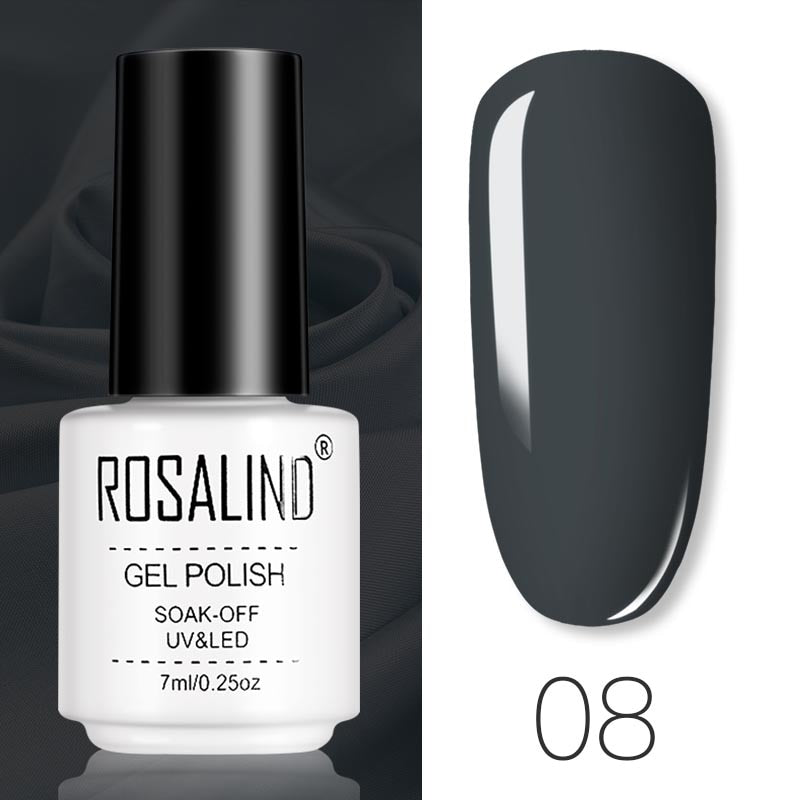 ROSALIND Gel Polish Set Manicure for Nails Semi Permanent Vernis top coat UV LED Gel Varnish Soak Off Nail Art Gel Nail Polish - V.I.P Digital Presence