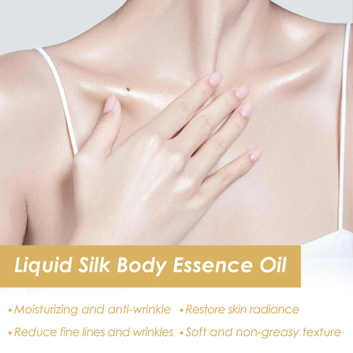 Liquid Silk Body Essence Oil, Firming Skin Filling Water Tender Skin Moist Fresh And Not Greasy Skin Oil - V.I.P Digital Presence