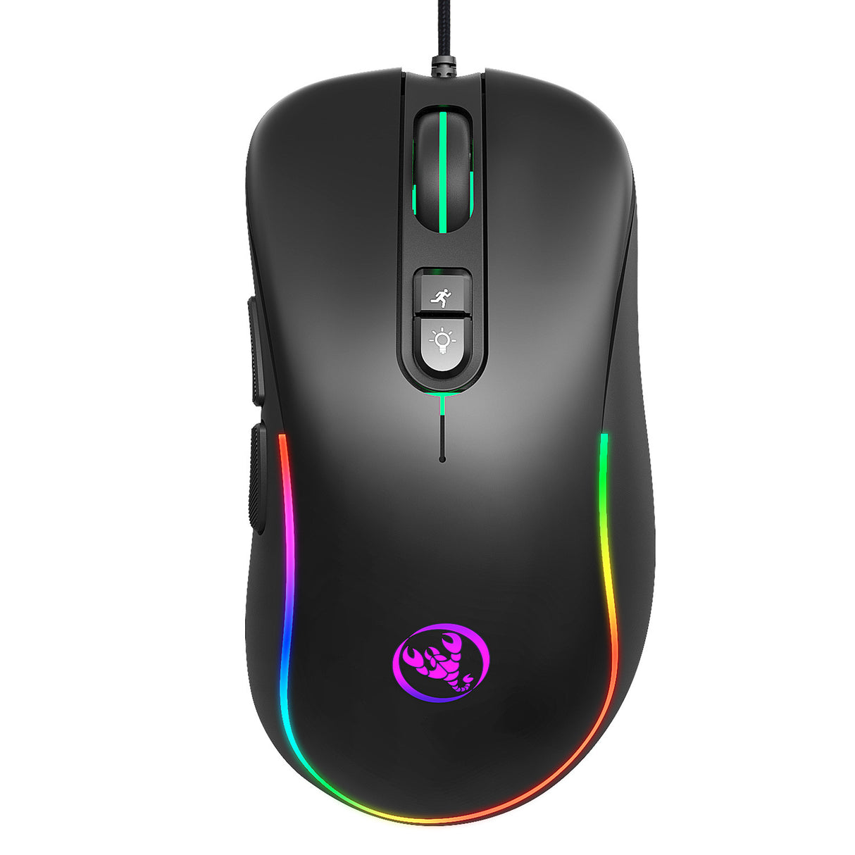 7D key gaming mouse, macro programmable RGB luminous gaming wired mouse - V.I.P Digital Presence