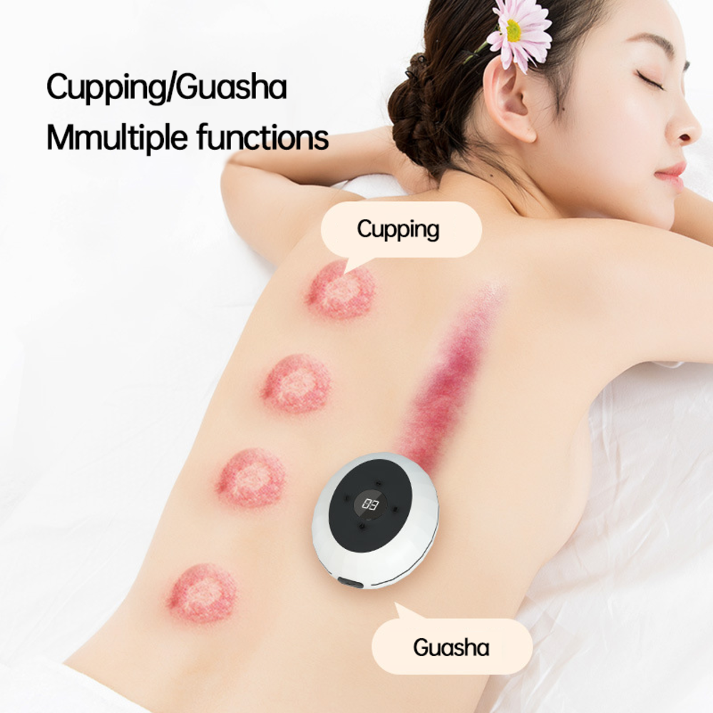 12 Levels Electric Intelligent Scraping Cupping Device Household Wireless Cup Instrument Painless Dredge Meridians Health Care - V.I.P Digital Presence