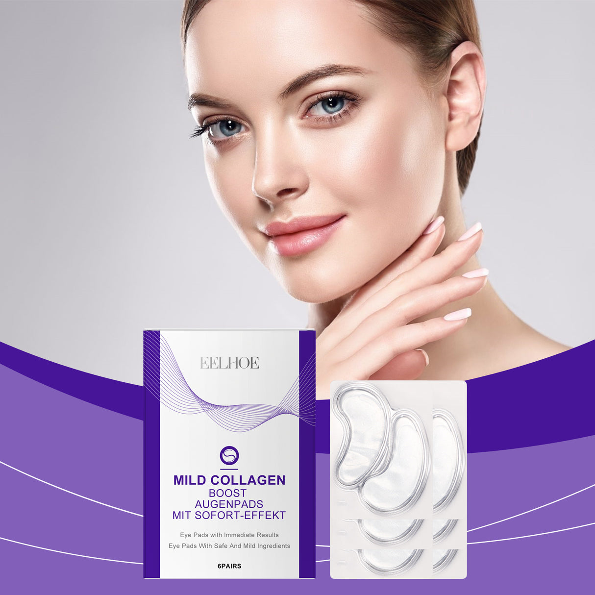 Moisturizing Eye Mask Nourishes And Moisturizes The Skin Around The Eyes