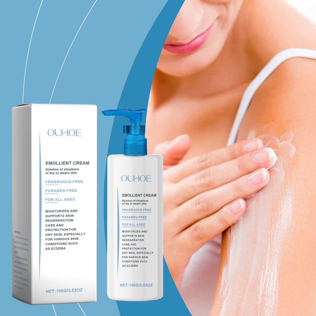 Moisturizing Care Cream, Moisturizing, Moisturizing, Non-Greasy Body, Leaving Fragrance, Moisturizing, Moisturizing, Dry Skin And Moisturizing