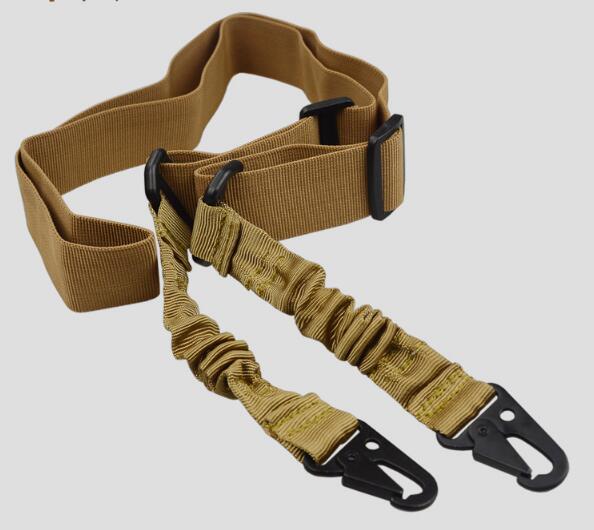 Tactical 2 Point Gun Sling Shoulder Strap Outdoor Rifle Sling With QD Metal Buckle Shotgun Gun Belt Hunting Gun Accessories