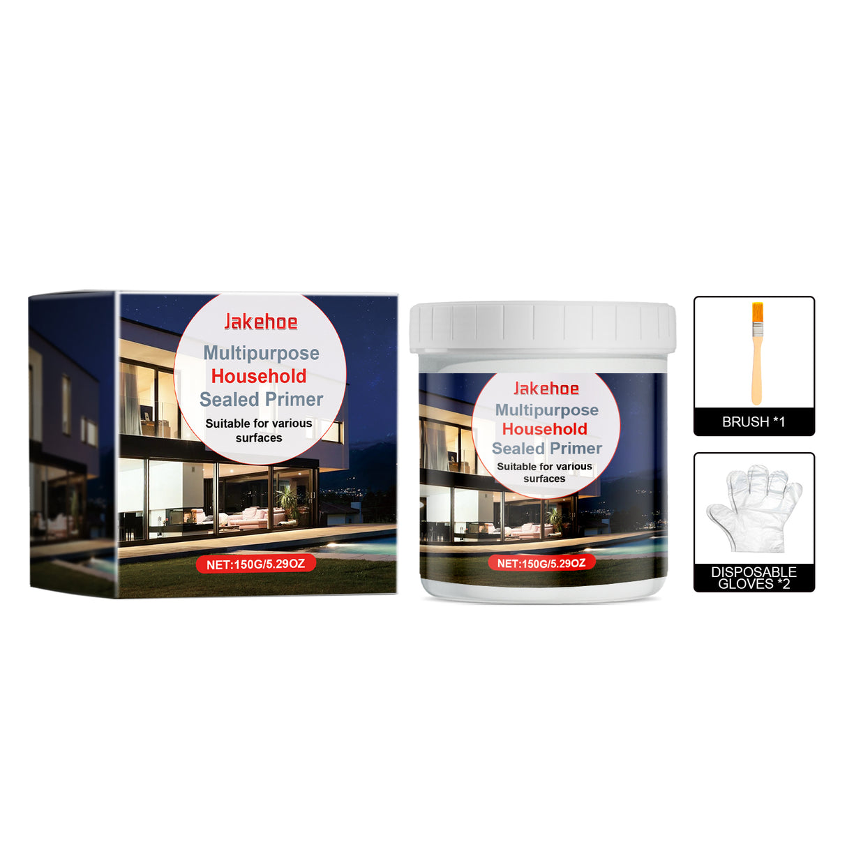 Multi-Purpose Household Sealing Primer, Wall Floor Primer Dust Removal Dust Floor Indoor And Outdoor Paint - V.I.P Digital Presence