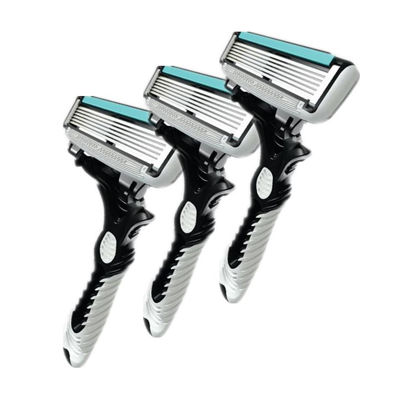 Shaving Razor Mens Profession Face Care 6-layer Stainless Razor Blades - V.I.P Digital Presence