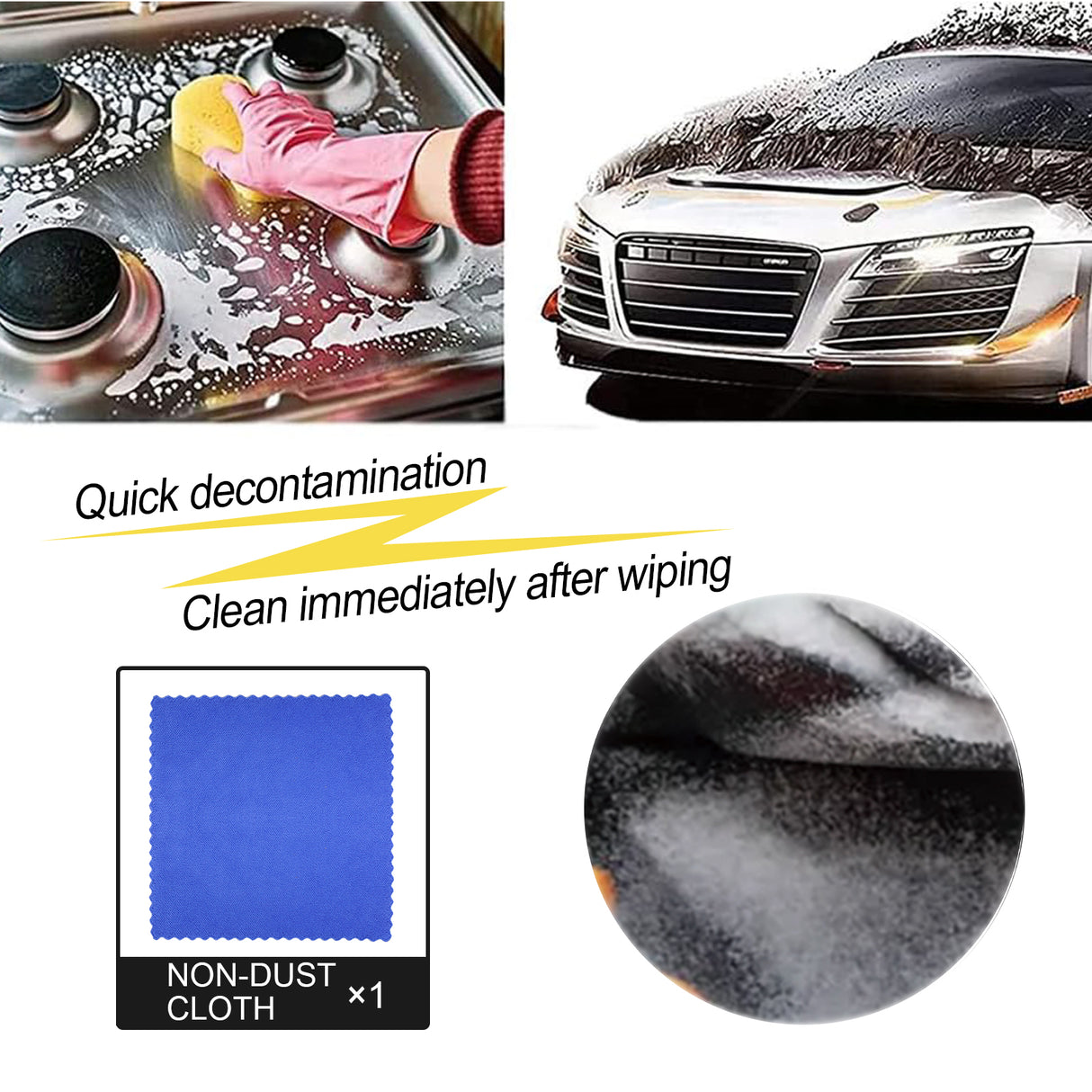 Car Interior Cleaner, Interior Instrument Panel Cleaning Maintenance Polishing Refurbished Multi-Functional Cleaner - V.I.P Digital Presence