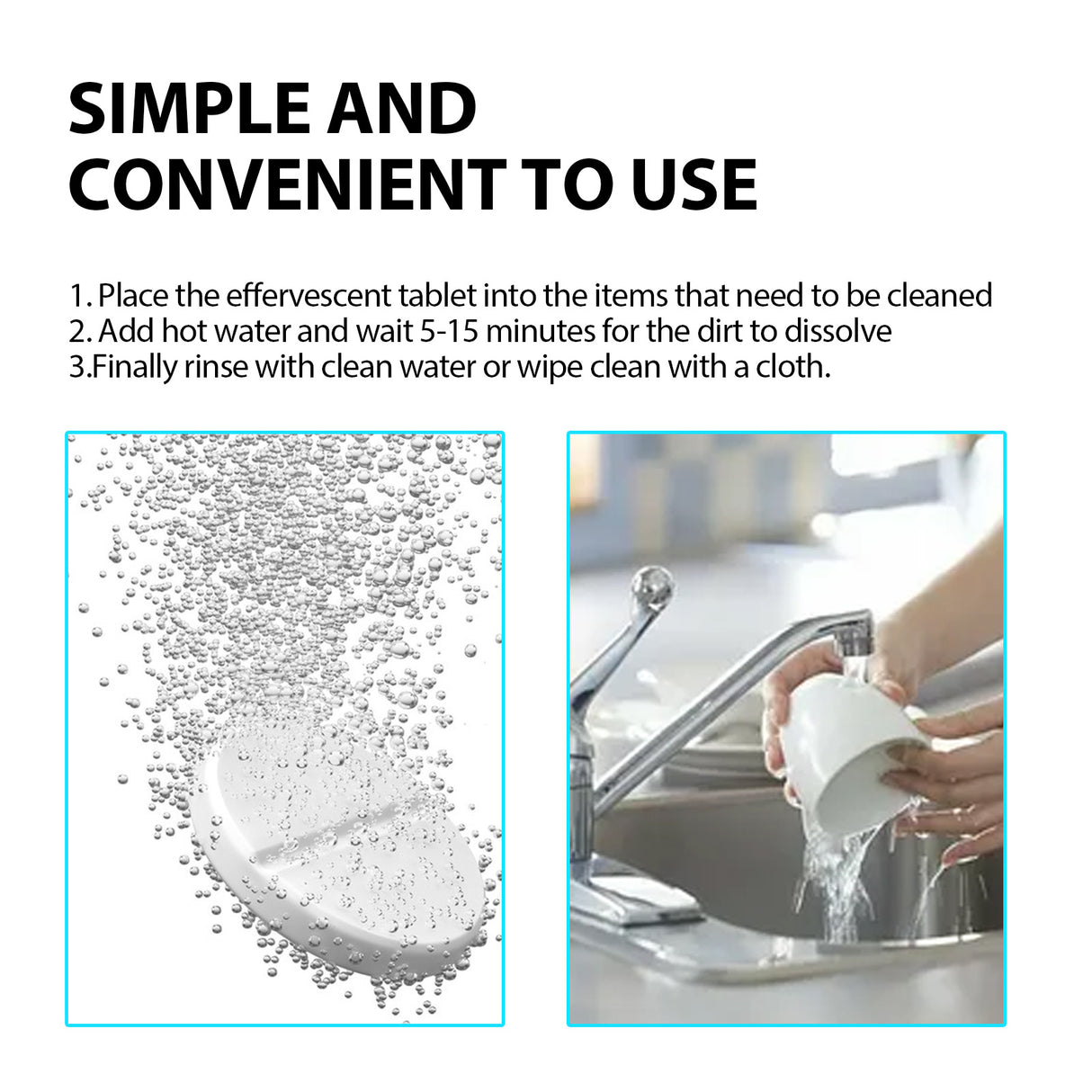 Multifunctional Kitchen Cleaning Tablets, Home Kitchen Stove Kitchen Utensils Stainless Steel Heavy Oil Cleaning And Descaling - V.I.P Digital Presence