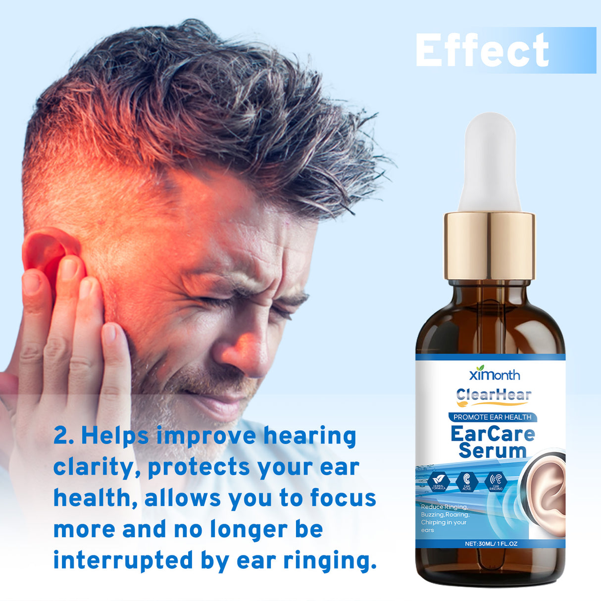 Tinnitus Care Solution For Relief Of Tinnitus, Back And Ear Discomfort Body Care Cleansing Ear Care Solution - V.I.P Digital Presence
