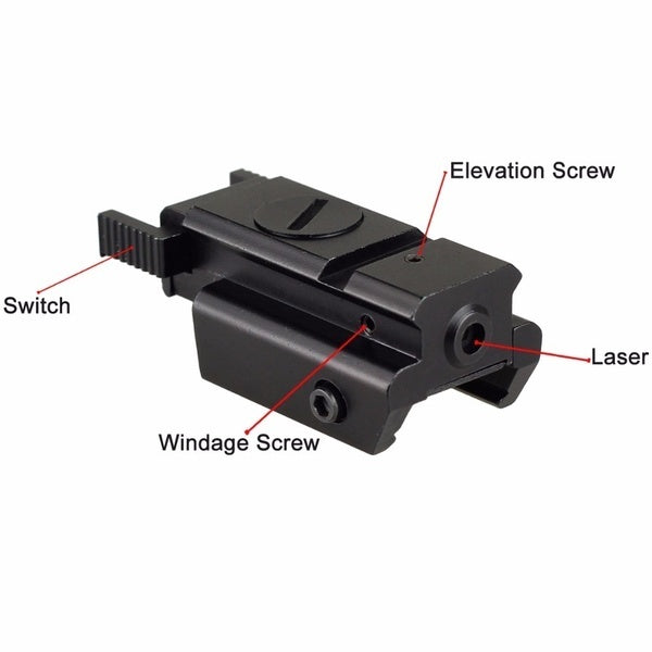 11mm/20MM mini Low Base Hanging Infrared Laser Sight Adjustable Green Laser Sight - V.I.P Digital Presence
