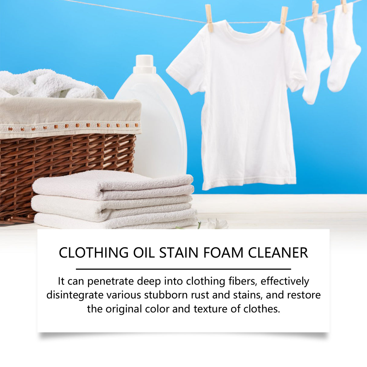 Clothing Oil Stain Foam Cleaner To Remove Stubborn Stains Leave Fragrance Clean Clothing Stain Remover - V.I.P Digital Presence