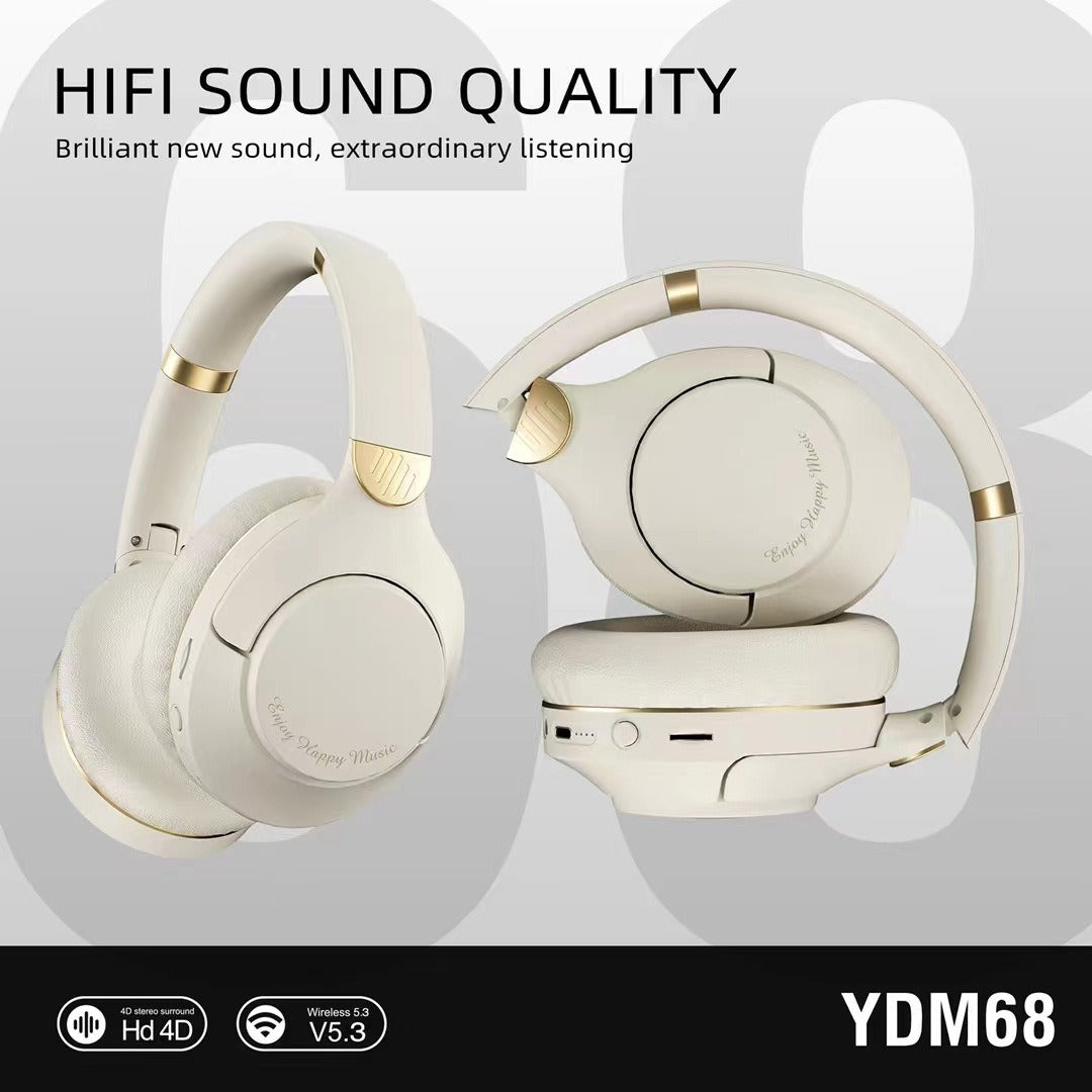 YDM68 new wireless Bluetooth headset with heavy bass gaming headset - V.I.P Digital Presence
