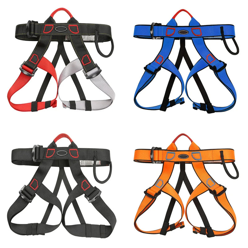Outdoor Safety Belt Climb Rock Safety Harness Tree Climbing Half Body Harness For Women Men Children Ideal Gift For Rock Climber - V.I.P Digital Presence