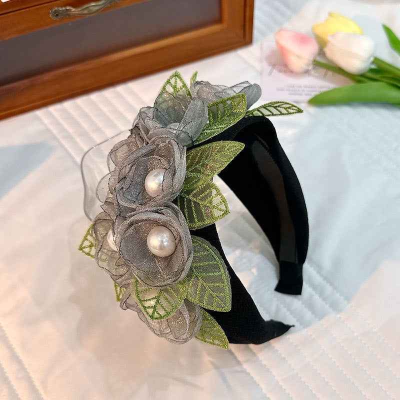 Handmade Fabric Headband for Fashion Flower Series - V.I.P Digital Presence