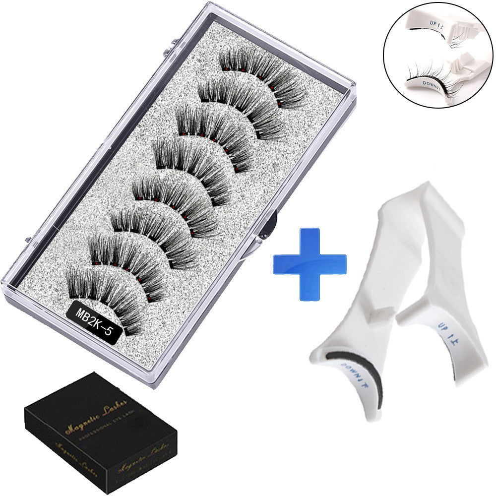 Five magnetic adhesive free magnetic eyelash clamp set for European and American thick magnetic eyelashes - V.I.P Digital Presence